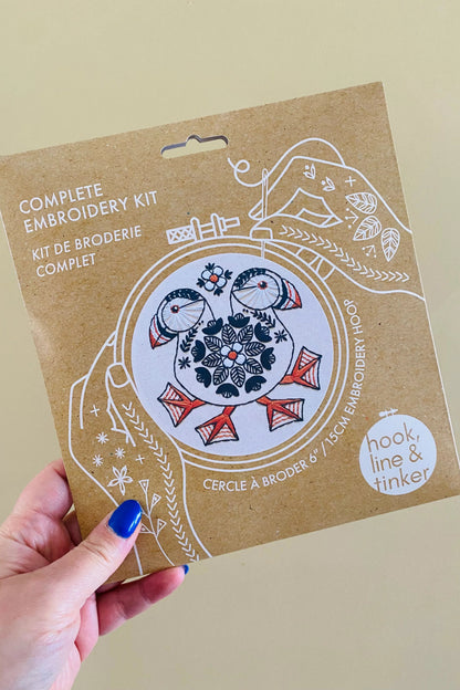 Puffin Complete Embroidery Kit