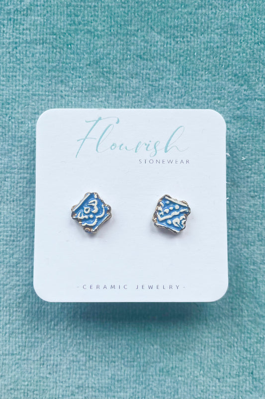 Square Imprint Studs