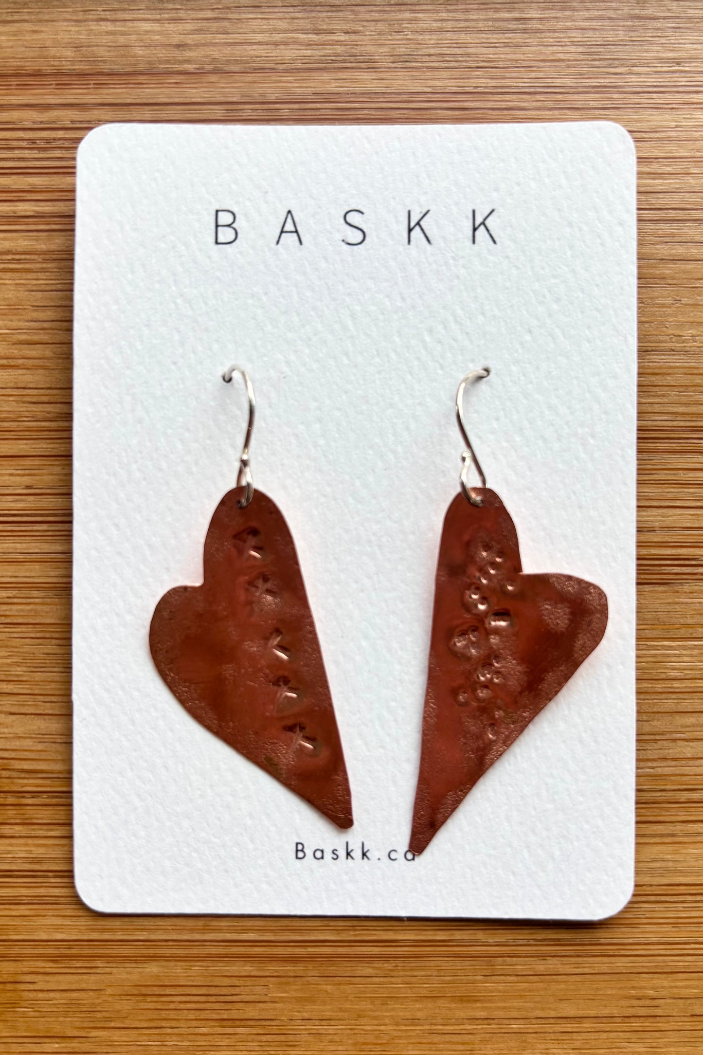 Imperfectly Perfect Heart Earrings