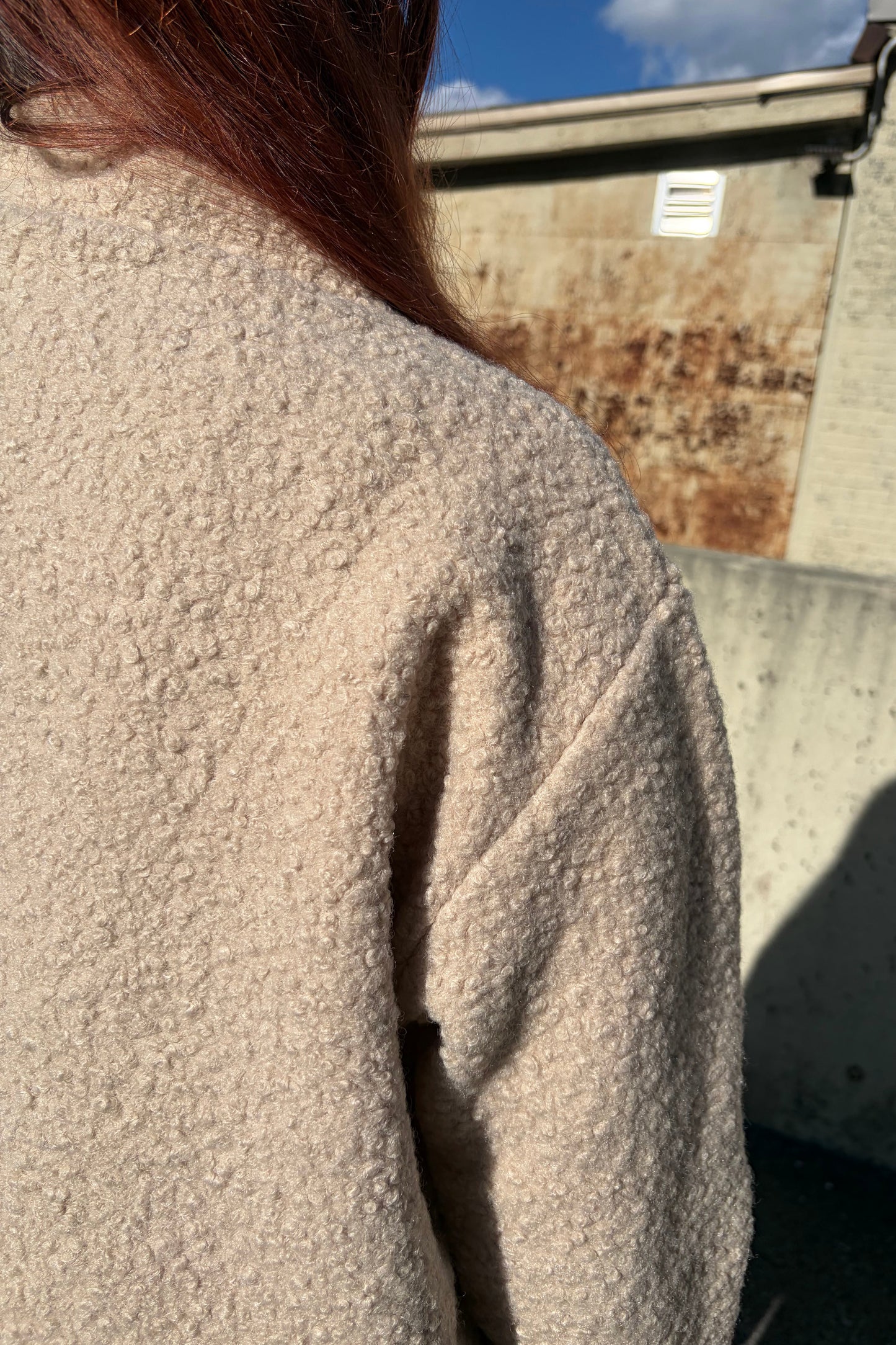 Olia thick bouclé sweater