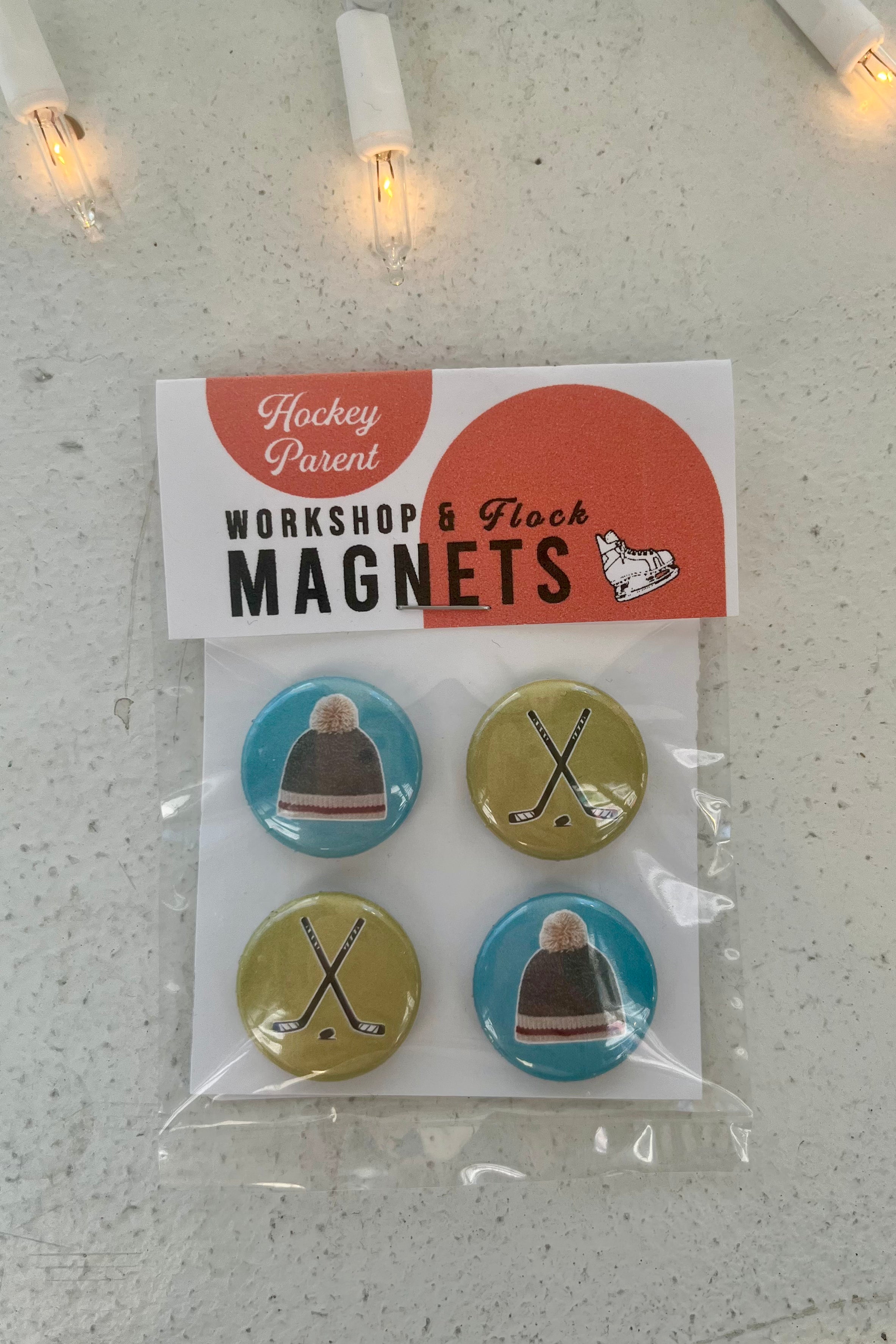 Hockey Parents Magnet 4-Pack