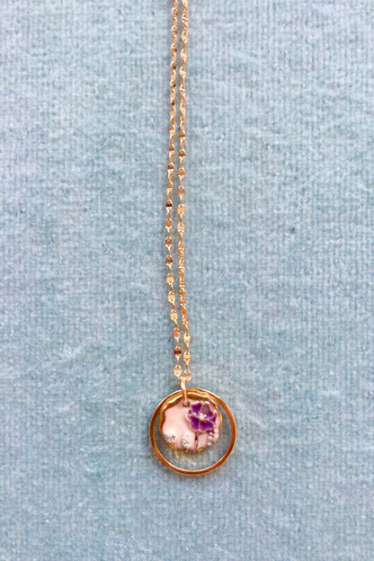 Ceramic Imprint Necklace