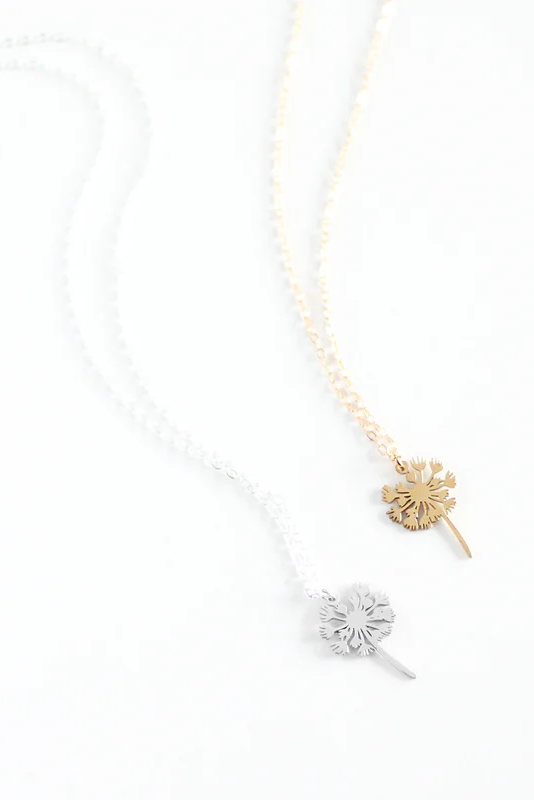 Dandelion Necklace