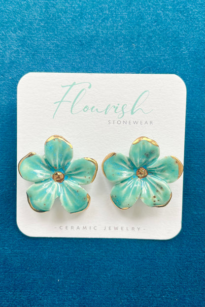 Large Flower Stud