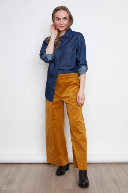 Jasmine Indigo Denim Shirt