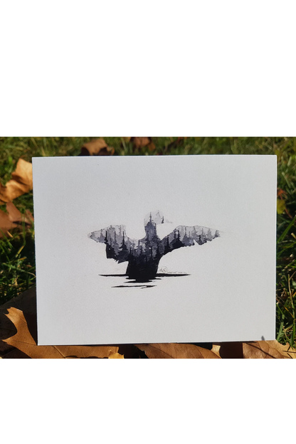 Canadian Wildlife Cards - Animal Silhouettes
