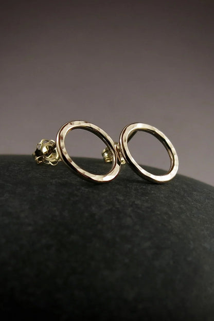 Breathe Studs • Sterling Silver, 14K Gold Fill