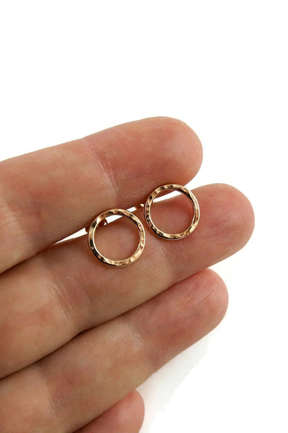 Breathe Studs • Sterling Silver, 14K Gold Fill