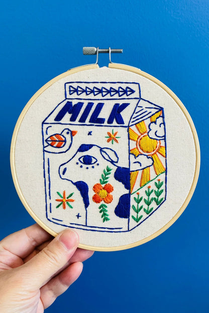 Milk Complete Embroidery Kit