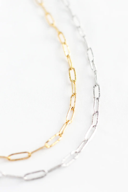 Paperclip Chain Necklace