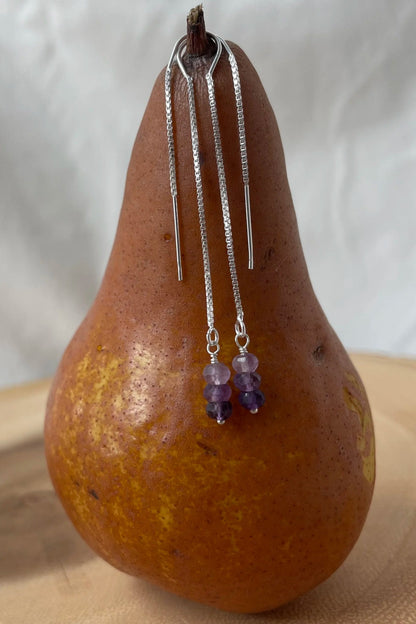 Iris Earrings Sterling Silver