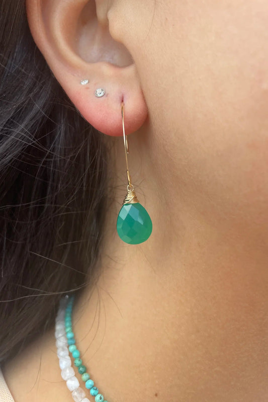 Mini Rhea Earrings 14K Gold Fill