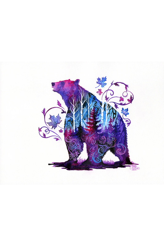 Canadian Wildlife Cards - Shaped By Nature