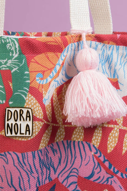 Tigress Tote Bag w/ Tassel