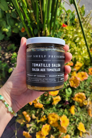 Tomatillo Salsa by Top Shelf Preserves
