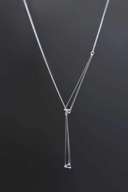 Glint Short Lariat Necklace
