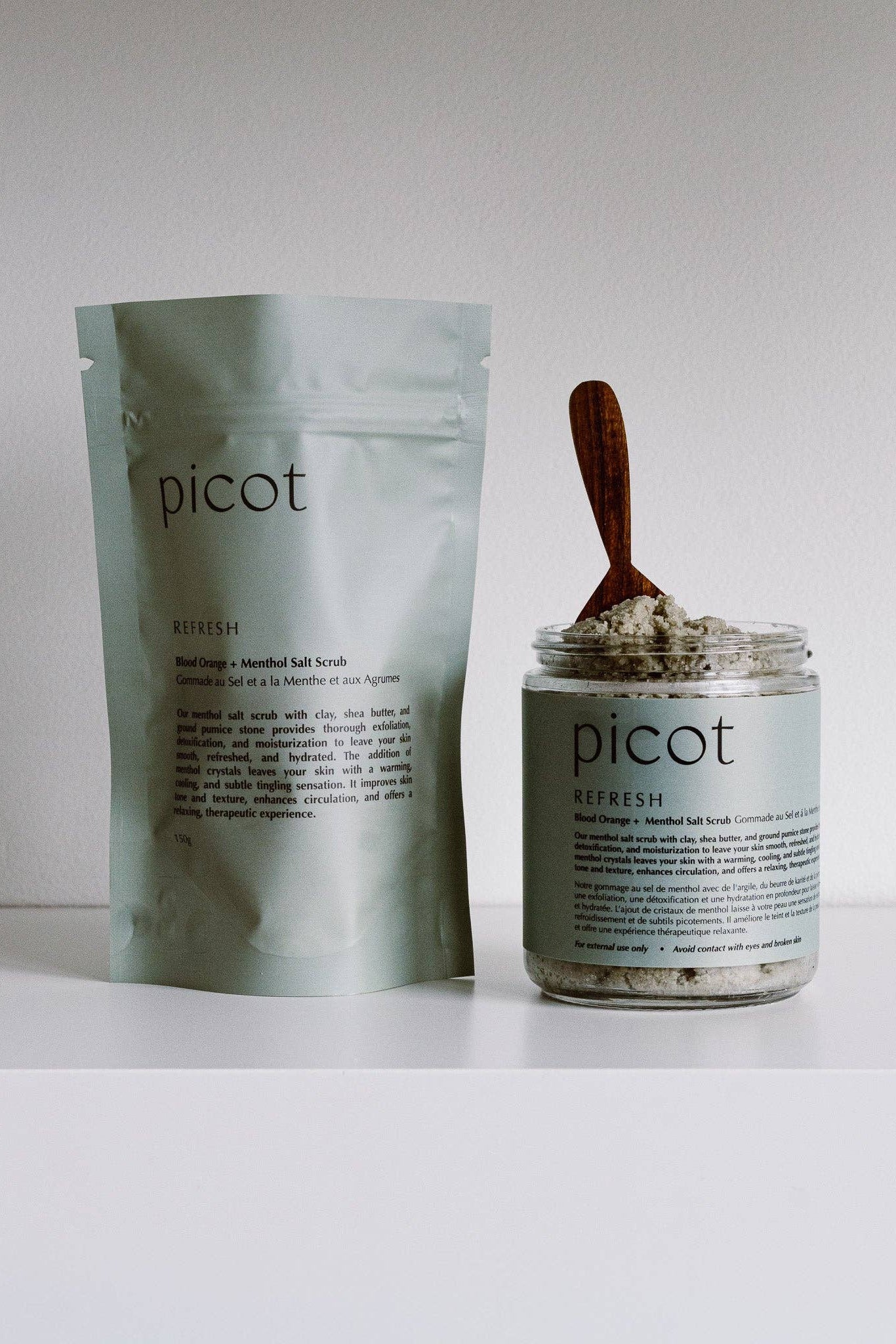 Refresh Salt Scrub with Menthol