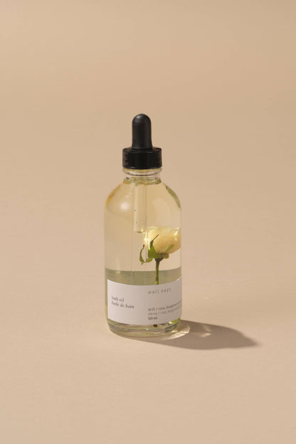 Bath Oil - Bloom - 120ml (all-natural, hand-poured)
