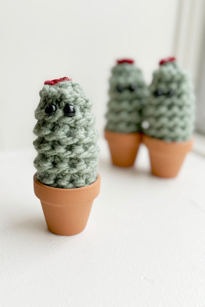 Emotional Support Knit Cactus