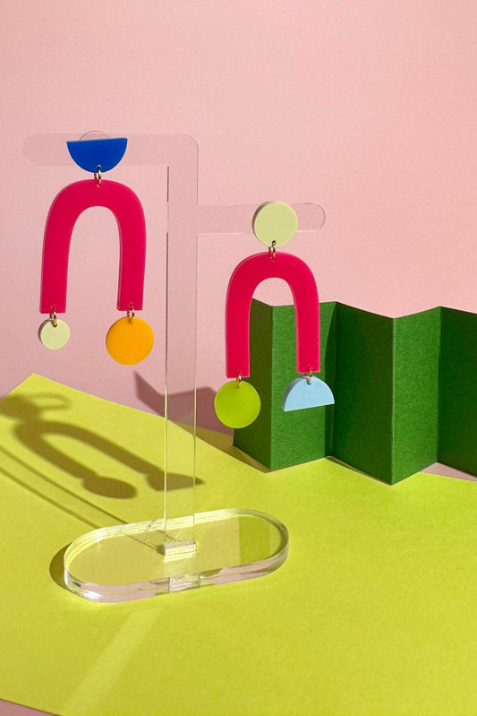 Collage Earrings