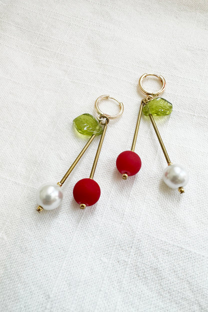 Cherry Dangle Earrings