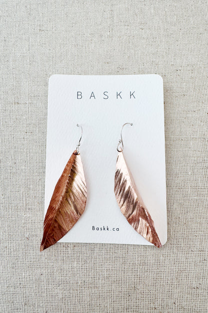 Leaf Dangle Earrings
