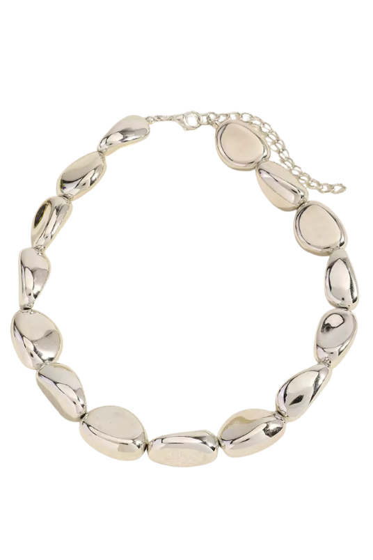 Molten Rocks Beaded Necklace