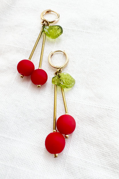 Cherry Dangle Earrings