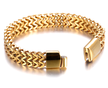 Estate Cuff Stainless Steel Bracelet