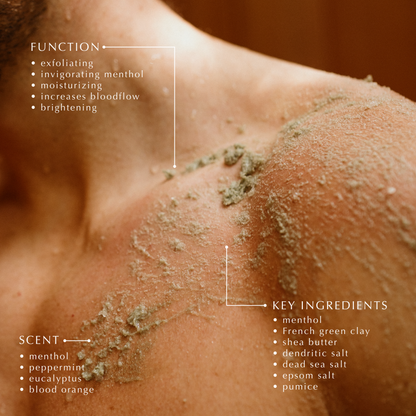 Refresh Salt Scrub with Menthol