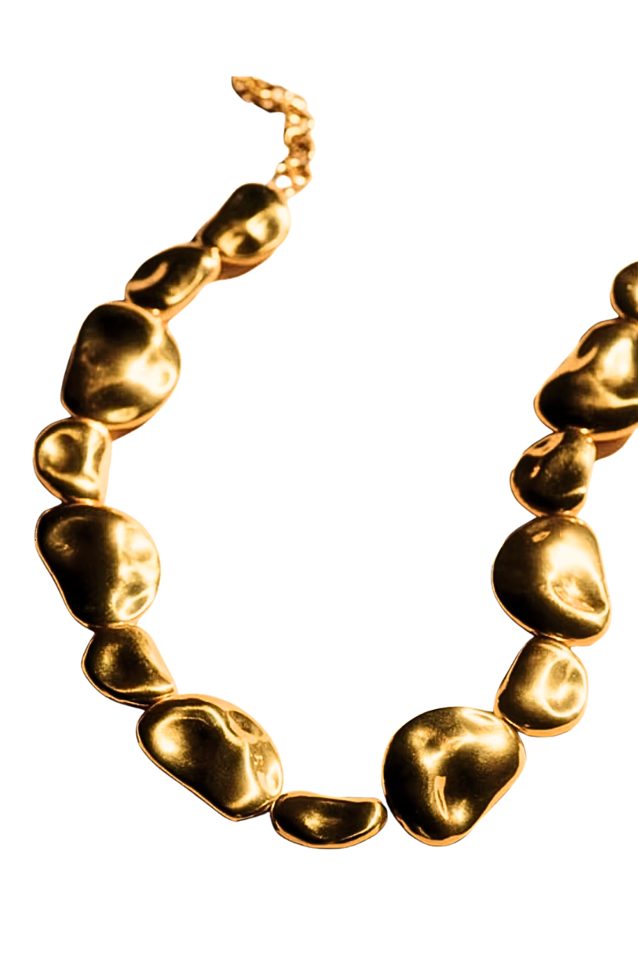Molten Rocks Beaded Necklace