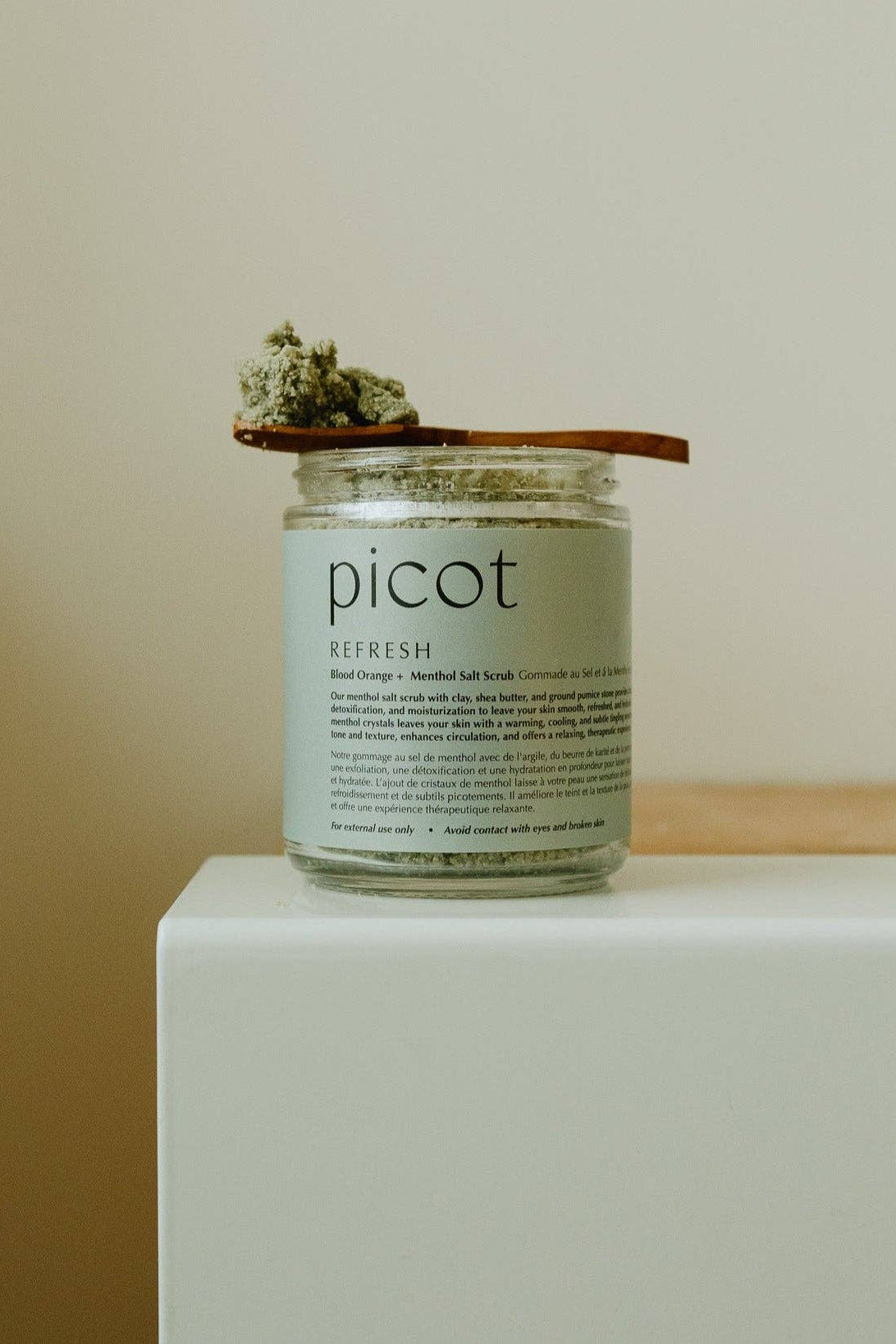 Refresh Salt Scrub with Menthol