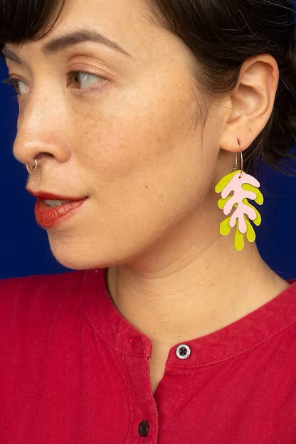 Wakame Hoop Earrings