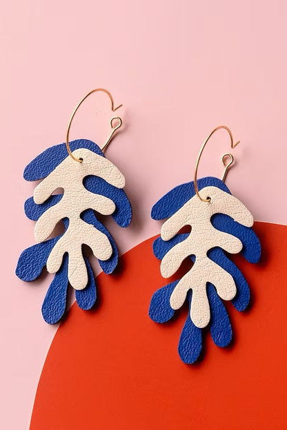 Wakame Hoop Earrings