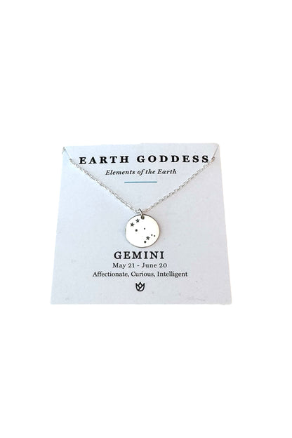 Sterling Silver Astria Zodiac Necklace
