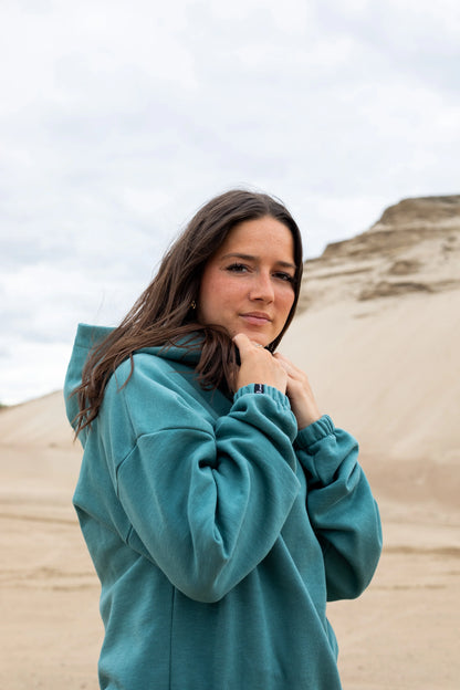 Modal Fleece Elastic Hoodie