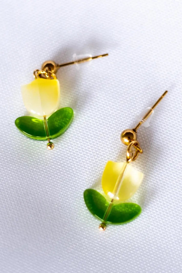 Tulip Dangle Earrings