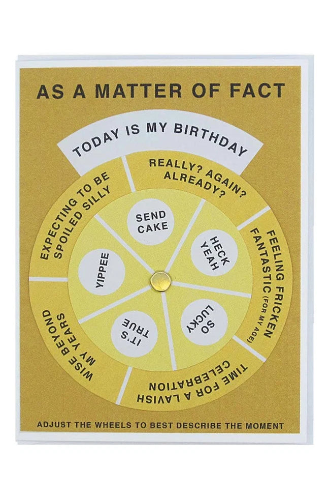 Today is My Birthday
