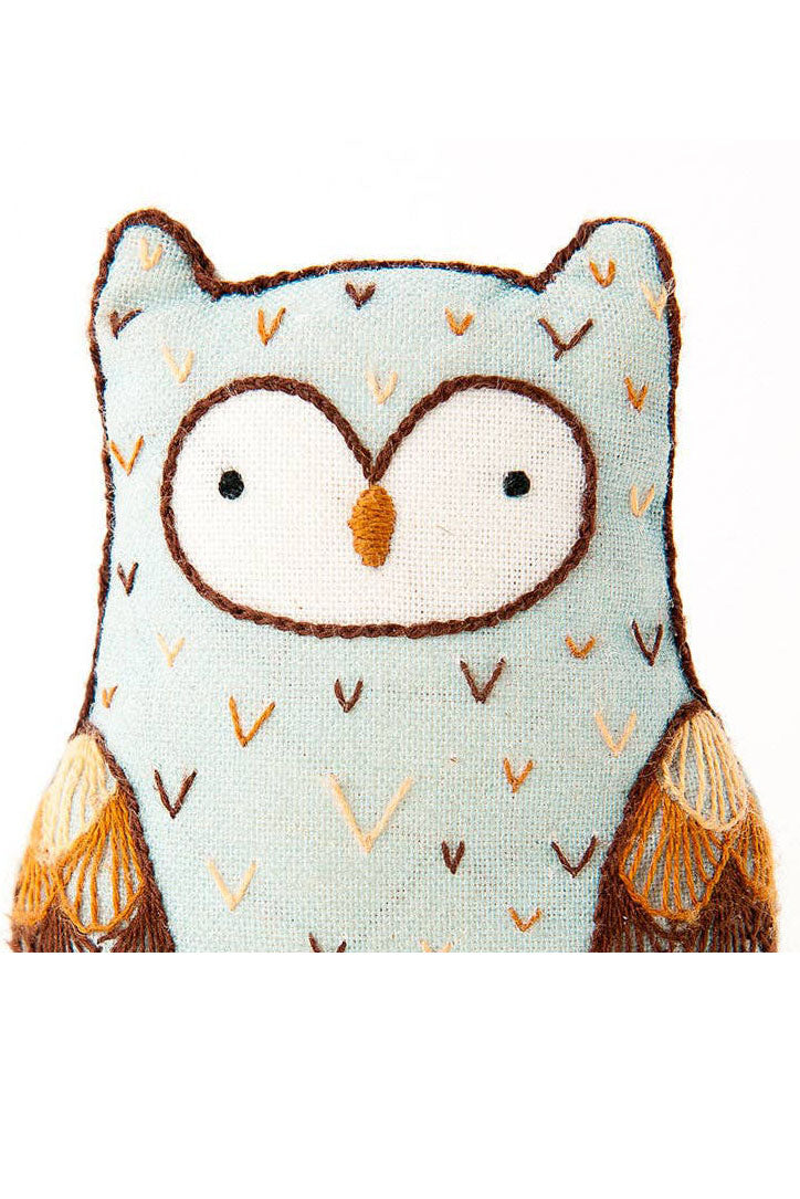 Horned Owl - Embroidery Kit