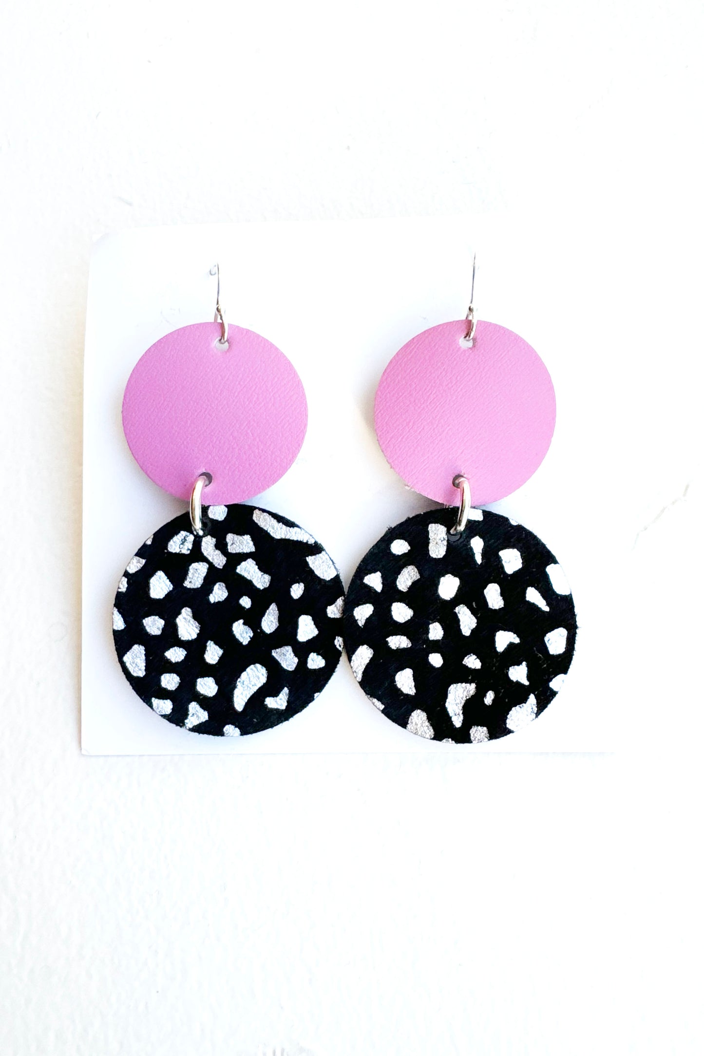 Leather Statement Earrings