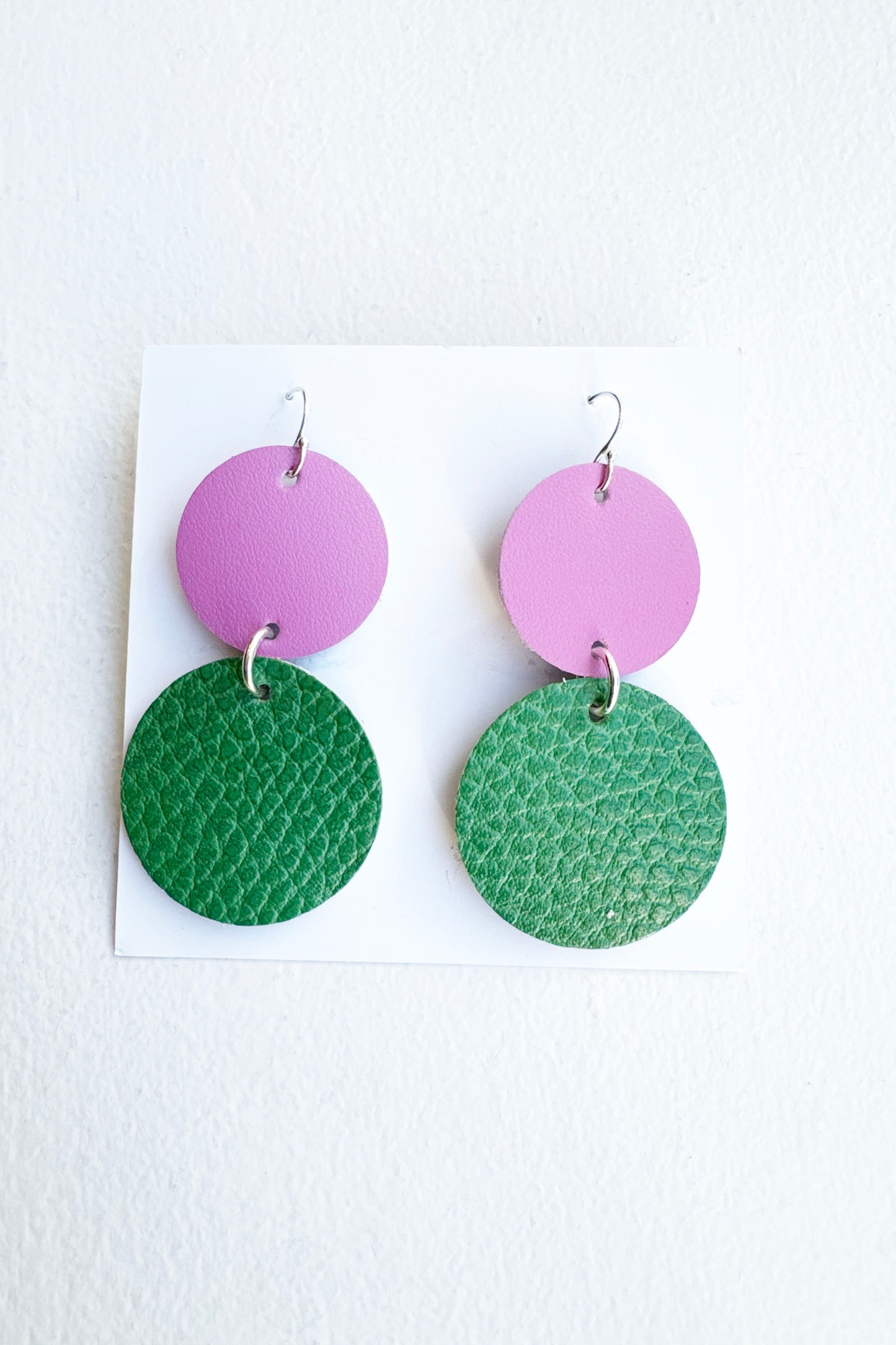 Leather Statement Earrings