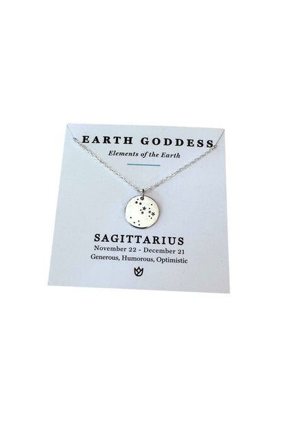 Sterling Silver Astria Zodiac Necklace