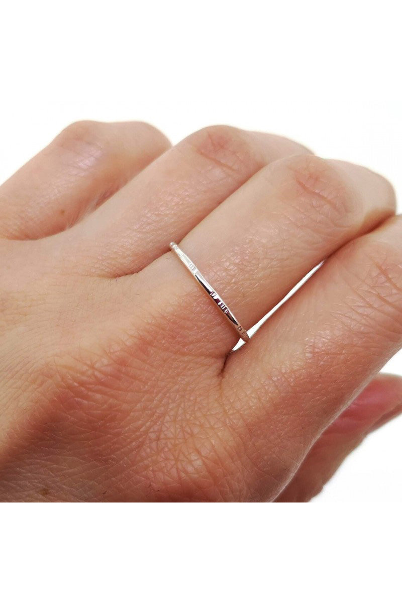Small Lines Ring