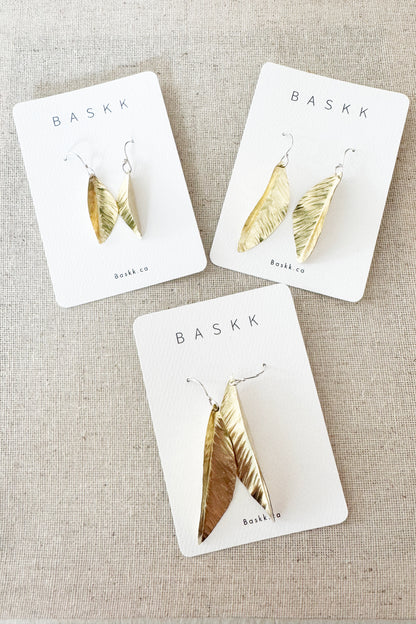 Leaf Dangle Earrings