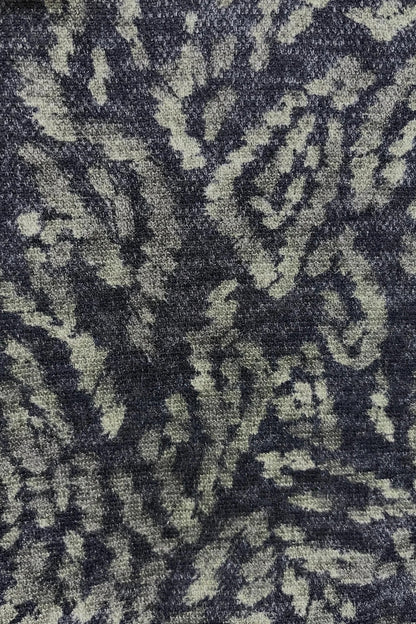 Green Print fabric swatch for the Meadow Dress by Tangente