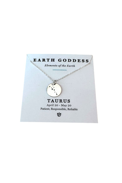 Sterling Silver Astria Zodiac Necklace