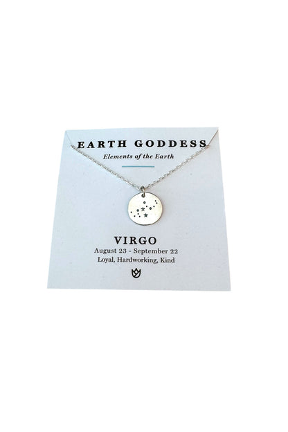 Sterling Silver Astria Zodiac Necklace