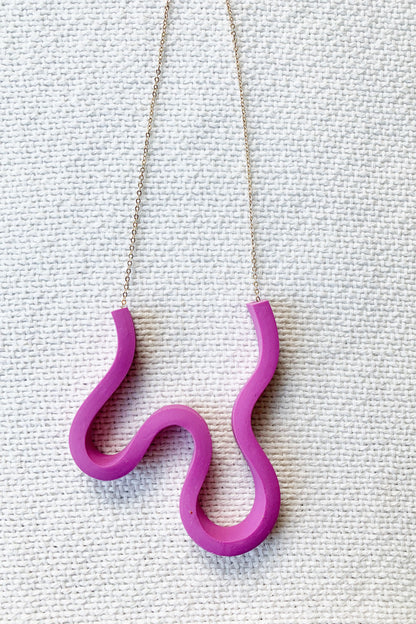 Squiggle Necklace