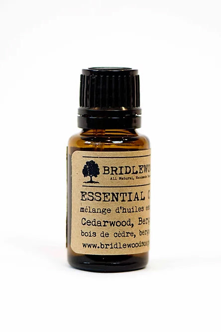 BRIDLEWOOD SOAPS Essential Oil Blends - Cedarwood, Bergamot, & Lavender