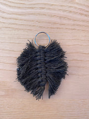 Leaf Macrame Key Chains